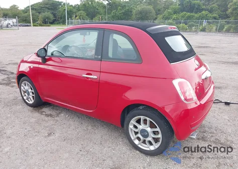 2012 Fiat 500C Pop z USA, uszkodzony, nr VIN 3C3CFFDR3CT213141
